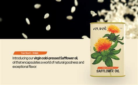 Nune Virgin Cold Pressed Safflower - 2 Litre with Pure & Certified ...
