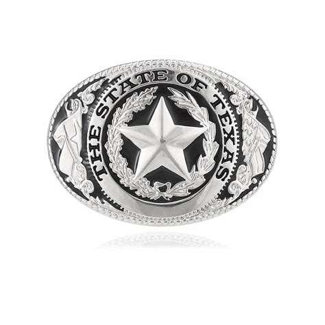 Buy Fashion Cowboy Belt Buckles for Men Western Texas Lone Star Belt ...