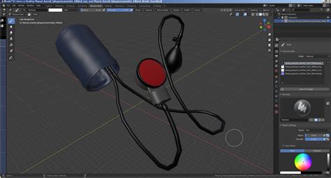 3D model Manual Aneroid Sphygmomanometer Inflated | 3D Molier International