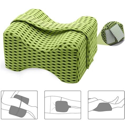 Contoured Memory Foam Knee Pillow for Sciatica India | Ubuy