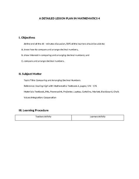 Image result for Tips for Math Demo Lesson