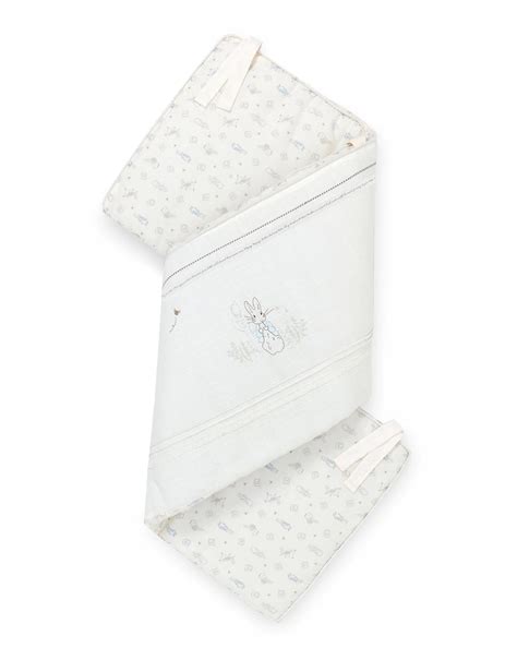 Buy Mothercare Peter Rabbit Cot/Cotbed Bumper Neutral Online at Best ...