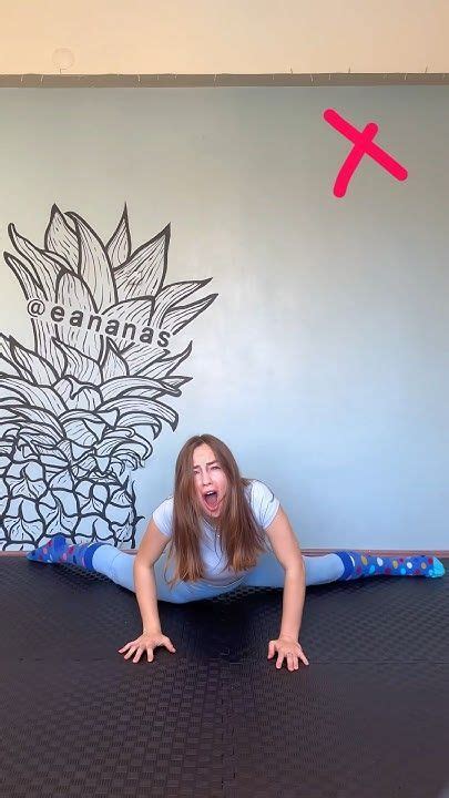 Image result for Middle Split Tutorial Up Shorts