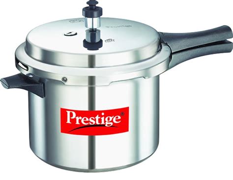 Buy Prestige Popular Aluminium Pressure Cooker, 5 Litres, Silver Online ...