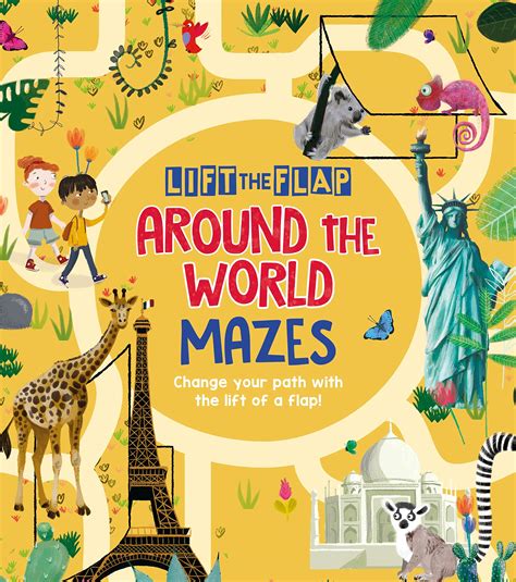 Buy Around the World Mazes: Change Your Path With the Lift of a Flap ...