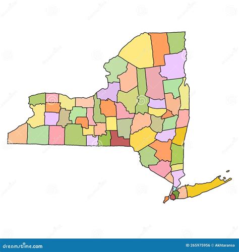 New York State County Map Blank New York State County Map Images