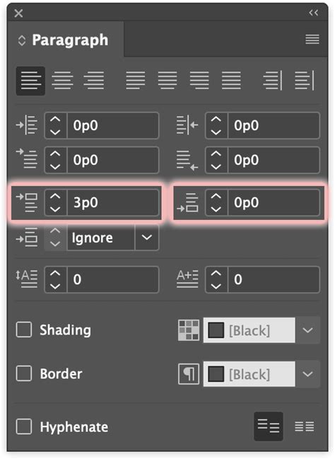 Image result for Paragraph Styles InDesign