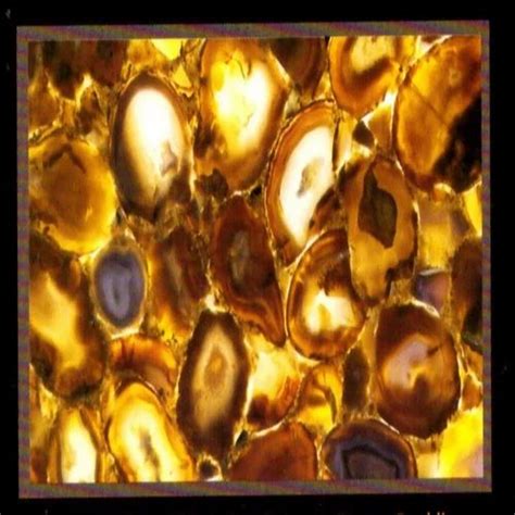 Agate Stone Slab - Golden Agate Slab Manufacturer from New Delhi
