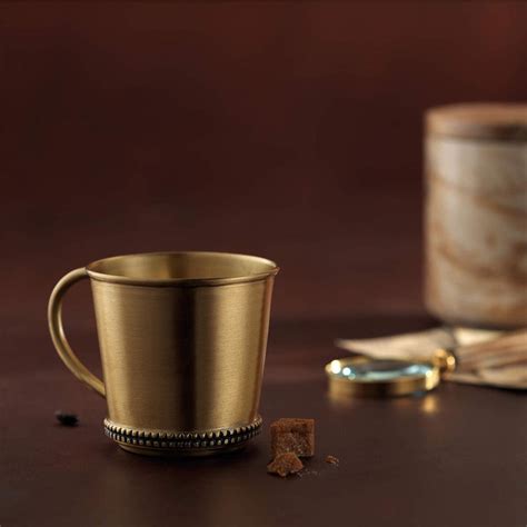 masai brass mug gold - Ellementry – ellementry