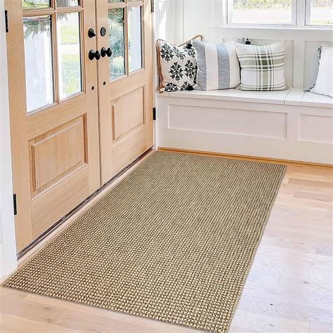 Amazon.com: KOZYFLY Boho Rugs for Entryway 3x5 ft Washable Front Door ...