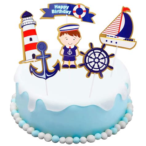 Hianjoo Cake Topper, Personalised Happy Birthday Cake Toppers, Custom ...