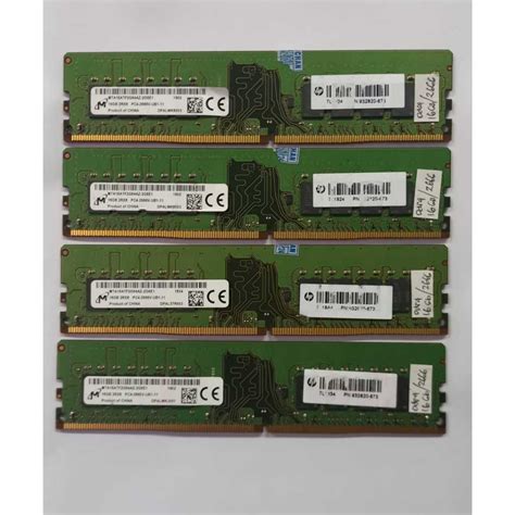 พีซี DDR4 ดั้งเดิม 16GB MEMORY REMOVED PC BUILUP PC 3200/2600/2400/2133 ...