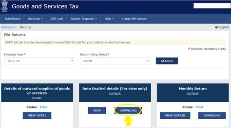 How to Download GSTR 2A in Excel from GST Portal - Step-by-Step Guide
