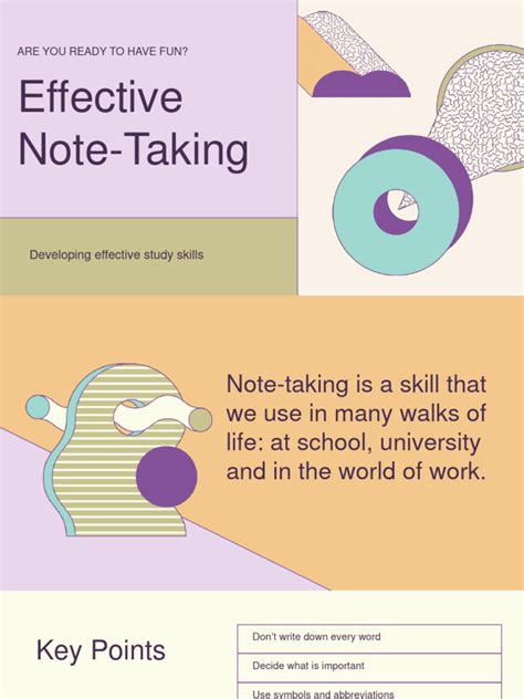 Effective Note Taking 的图像结果
