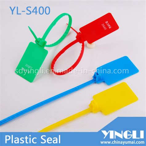 China Plastic Label Security Seals with Big Marking Area (YL-S400 ...
