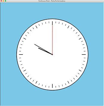 Image result for Python Turtle Clock Code