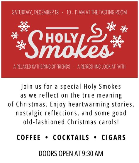 Holy Smokes, The Tasting Room of Monona, Mc Farland, 13 December 2025 ...