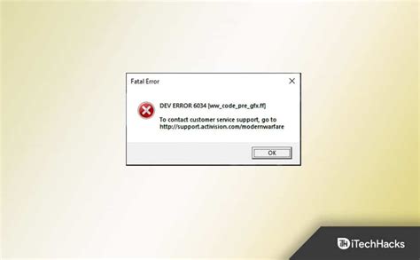 Image result for Dev Error 6034 WW Code Pre GFX.ff