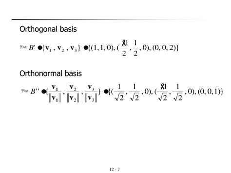 Orthogonal Basis 的图像结果