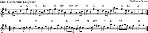 Miss Clementina Loughnan on folk tune finder