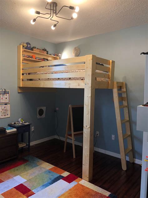 Loft Bed Attached To Wall