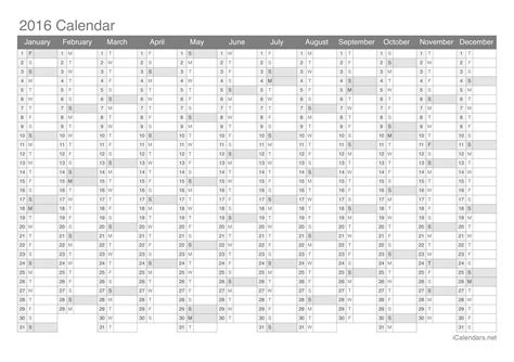 Blank Calendars 2016 的图像结果