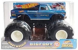HW HOT Wheels Bigfoot 4X4 Monster Trucks 124 Scale - HOT Wheels Bigfoot ...