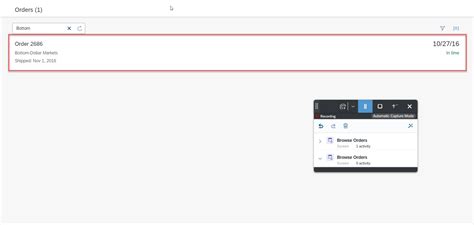 Capture Orders Management SAP UI5 Application Using Recorder | SAP ...