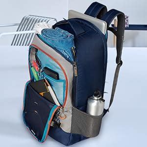 Buy Aristocrat 40 Ltrs Navy Blue Rucksack (Rex) at Amazon.in