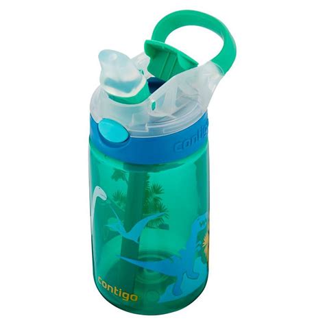 Детская бутылка для воды Contigo Gizmo Flip Jungle Green Dino (420 мл ...
