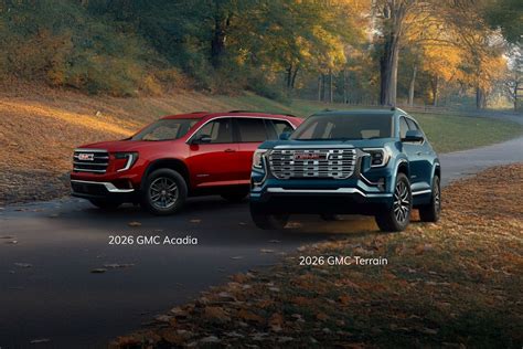 2026 GMC Terrain vs 2026 GMC Acadia | Ontario Family SUV Buyer’s Guide