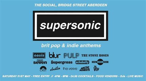 THE ULTIMATE BRITPOP DAY PARTY! , 18 Bridge St, AB11 6JJ Aberdeen ...