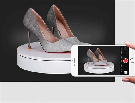 24x7eMall Rotating Display Stand, 360 Degree Electric Rotating ...