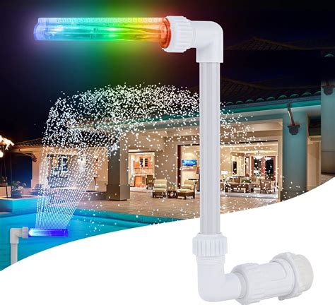 ZCONIEY Swimming-Pool Aerator Waterfall Fountain Sprinkler - India | Ubuy