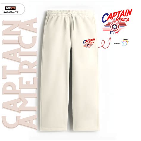 Captain America Printed Unisex Sweatpants – SuperCape