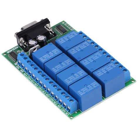 Smart Home Relay, Female Interface 8 Channel Relay for Home : Amazon.in ...
