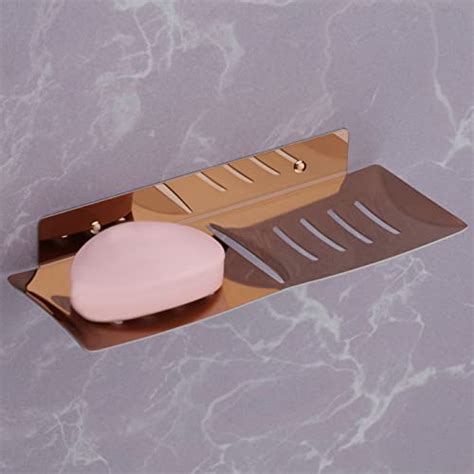 Plantex Stainless Steel Double Soap Dish/Stand/Holder/Tray for Bathroo ...