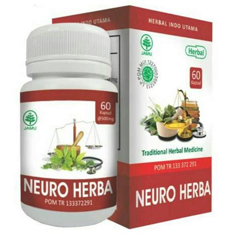Jual NEURO HERBA 60 KPSL UNTUK MELANCARKAN ALIRAN DARAH DAN STROKE ...