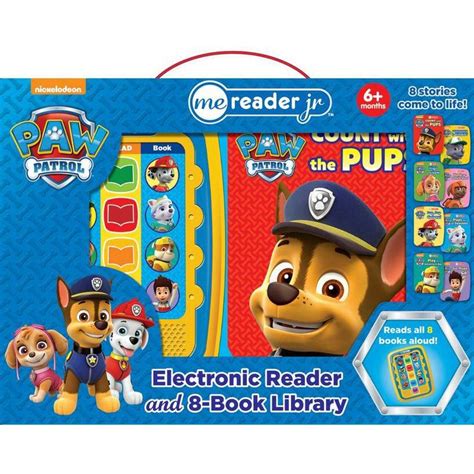 Buy Nickelodeon PAW Patrol Electronic Me Reader Junior 8-book Boxed Set ...