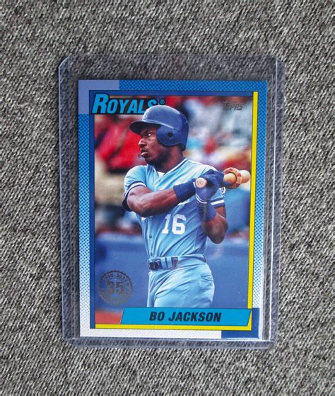 Bo Jackson Baseball Card 2025 Topps 1990 Anniversary Kansas City Royals ...