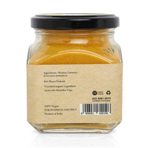 Ancient Living Kasturi Turmeric Jar - 100 gm — Ancient Living.in