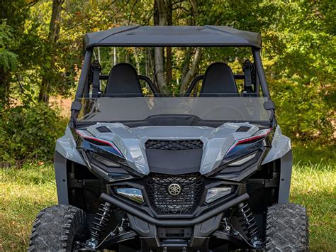 Buy SuperATV Heavy-Duty Non-Scratch-Resistant Half Windshield for 2021 ...