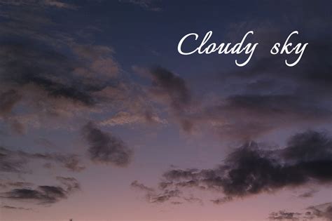 スランプ気味ですが・・。 | Cloudy sky