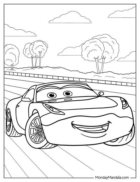24 Disney Cars Coloring Pages (Free PDF Printables)