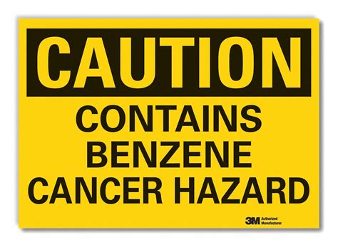 Reflective Sheeting, Adhesive Sign Mounting, Benzene Caution Reflective ...