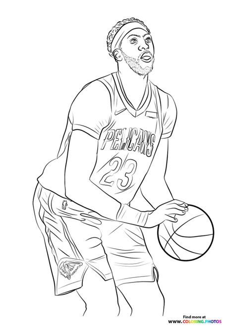 Image result for NBA Coloring Pages