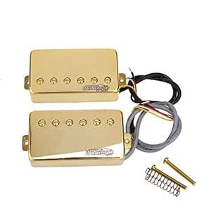 Wilkinson Classic Tone Ceramic PAF Style Humbucker Pickups Set for Les ...