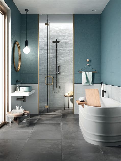 35 baños de color azul: la última tendencia en decoración que querrás ...