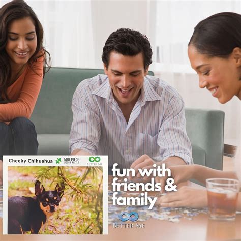 Buy Prank Puzzle Surprise Cheeky Chihuahua 500 Piece Puzzle. Prank Gift ...