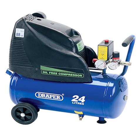 Draper Oil Free Air Compressor 24L, 230V | J A Milton
